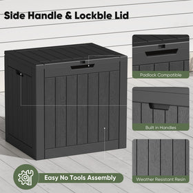 NEWBULIG lid opens to 100 degrees for full interior access