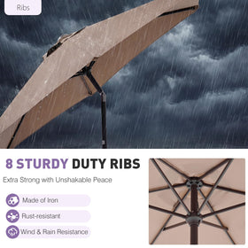 NEWBULIG UV protection keeps canopy colors vibrant under sun.