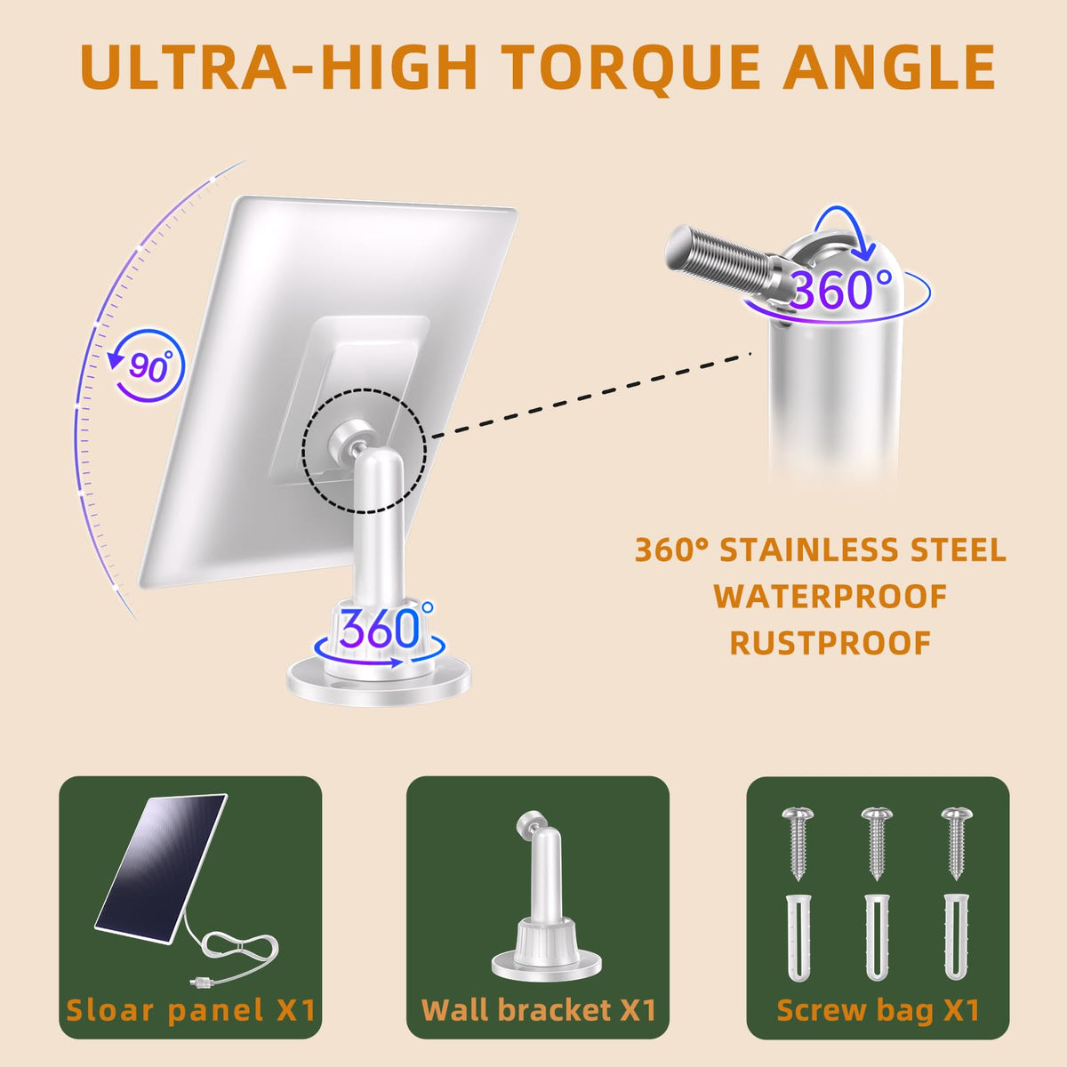 Newding solar panel durable materials withstand outdoor conditions.