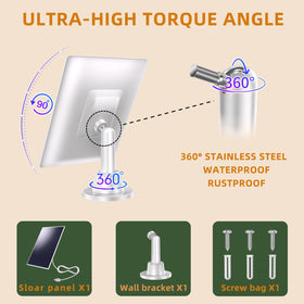 Newding solar panel durable materials withstand outdoor conditions.