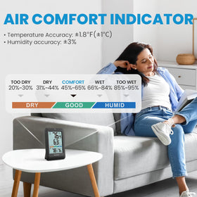 Newentor weather station easy setup with batteries required
