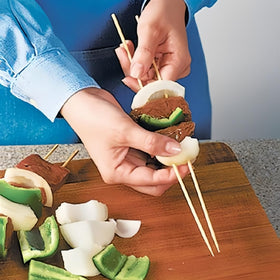 Newflager 12inch skewers ideal for party platters and easy serving