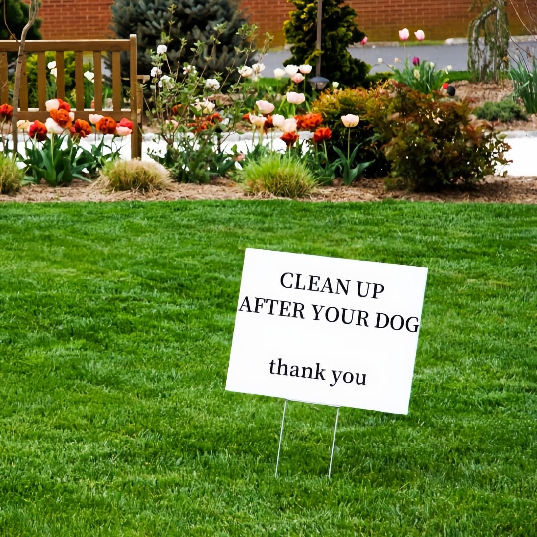 Newflager garage sale sign, clear and attention-grabbing.