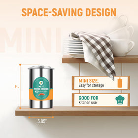 Newhai Deli Meat Maker built-in thermometer helps monitor cooking accurately