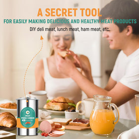 Newhai Deli Meat Maker thermometer range 0-120°C enables precise cooking control
