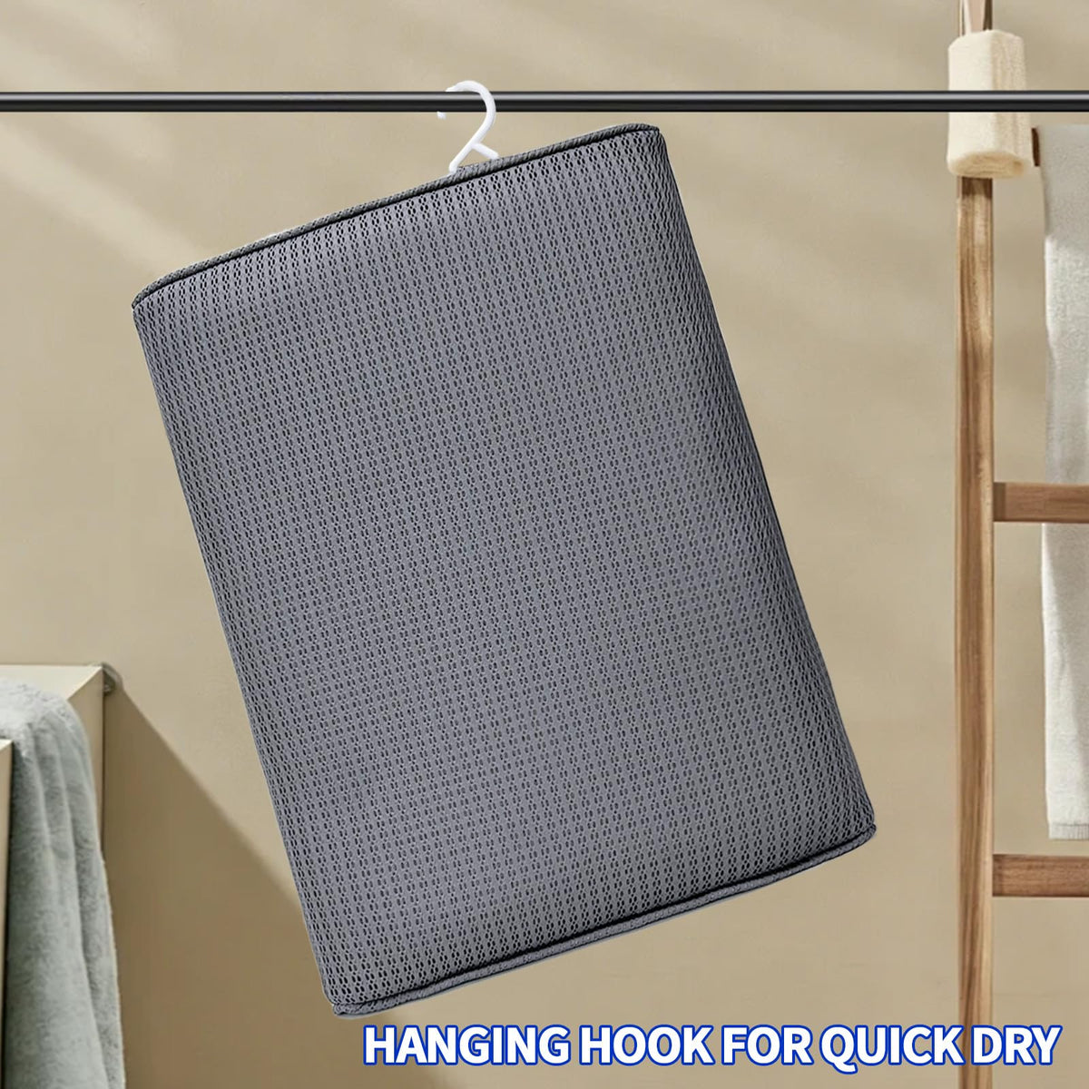 Newivi portable seat pad is easy to carry for travel or bathroom use.