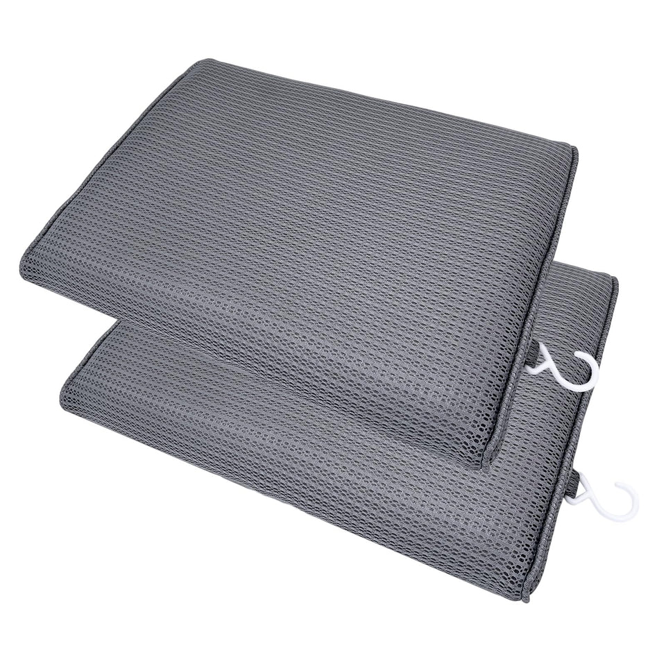 Newivi sauna seat cushion 2in gray provides soft support during infrared sessions.