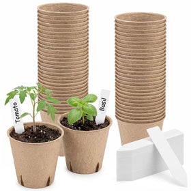 NEWMIAO pots with porous walls enabling root growth through the sides