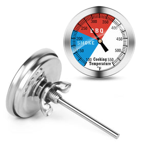 NEWSTART thermometer screw thread and wing nut for secure mounting