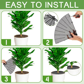 Newtay grid cut-to-fit for precise pot coverage and protection.