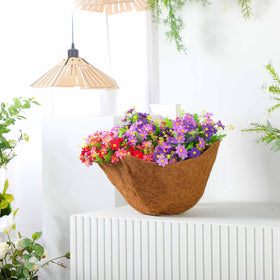 Newtay square planter liner maintains moisture and air flow for vibrant growth