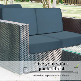 Newwiee easy care sizing helps fitting most cushions quickly.