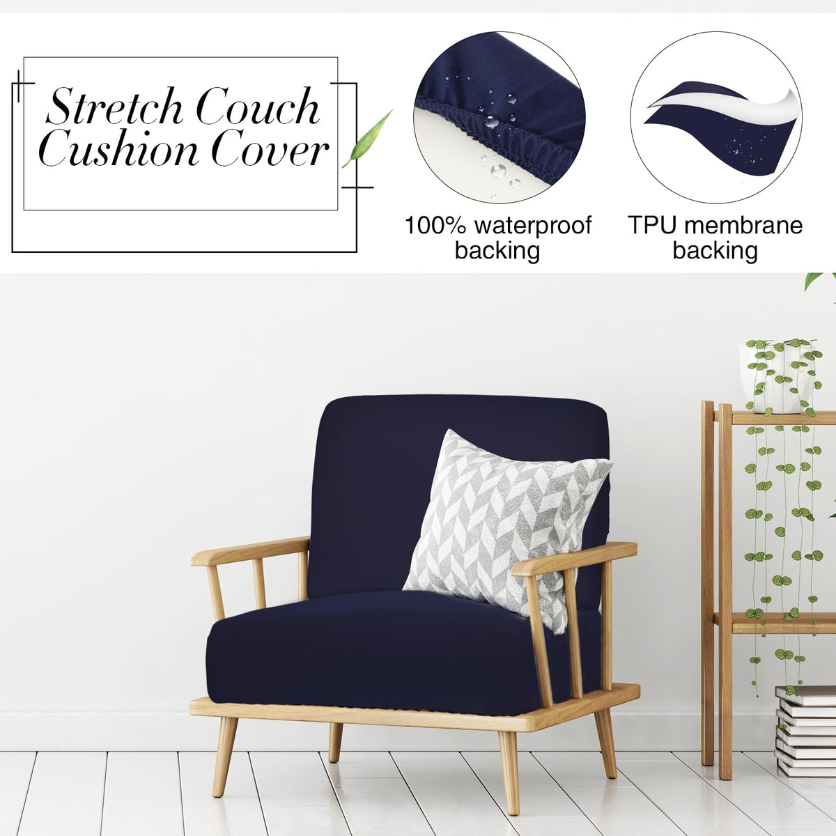 Newwiee outdoor cushion covers on dining chairs boost patio style and protection