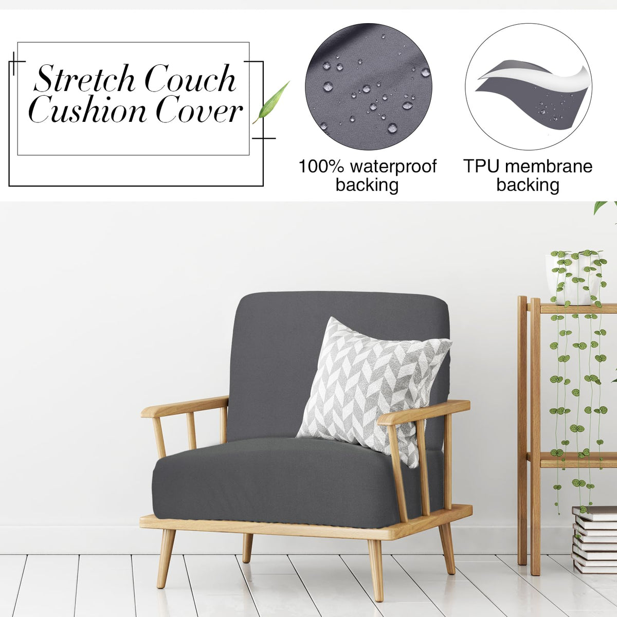 Newwiee patio chair cushion cover ideal for quick refresh