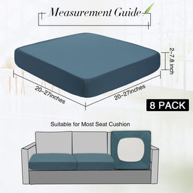 Newwiee stretchy cushion cover fabric for snug cushion fit and quick refresh.