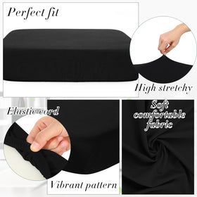Newwiee waterproof-like patio cushion cover fabric protects cushions from light moisture
