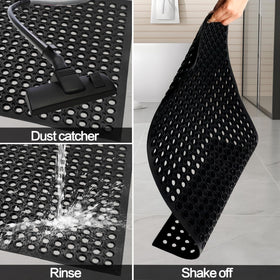 Nexboraque indoor-outdoor use mat suitable for kitchens and garages.