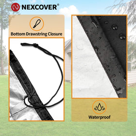 Nexcover easy clean design lets you hose off dirt quickly