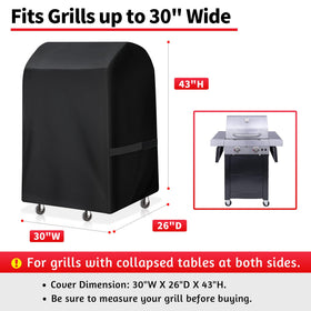 NEXCOVER grill cover UV-resistant outer layer shields your grill from sun damage.