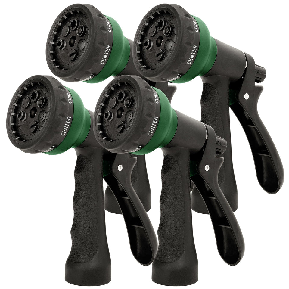 NEXCOVER hose nozzle 4-pack with durable ABS coating for longevity.