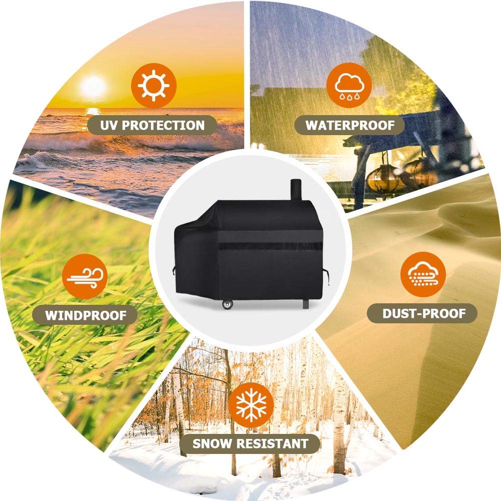 NEXCOVER cover fits multiple brands for versatile outdoor protection