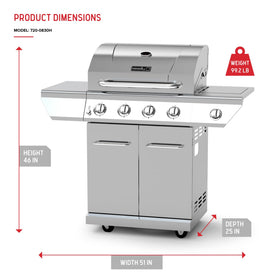 Nexgrill electronic ignition for fast, reliable starts
