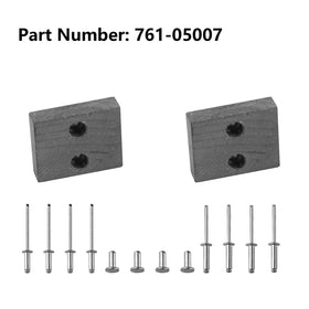 NEXUJNYSEN brake kit XT1-LT42 compatibility chart image shows broad mower fit.