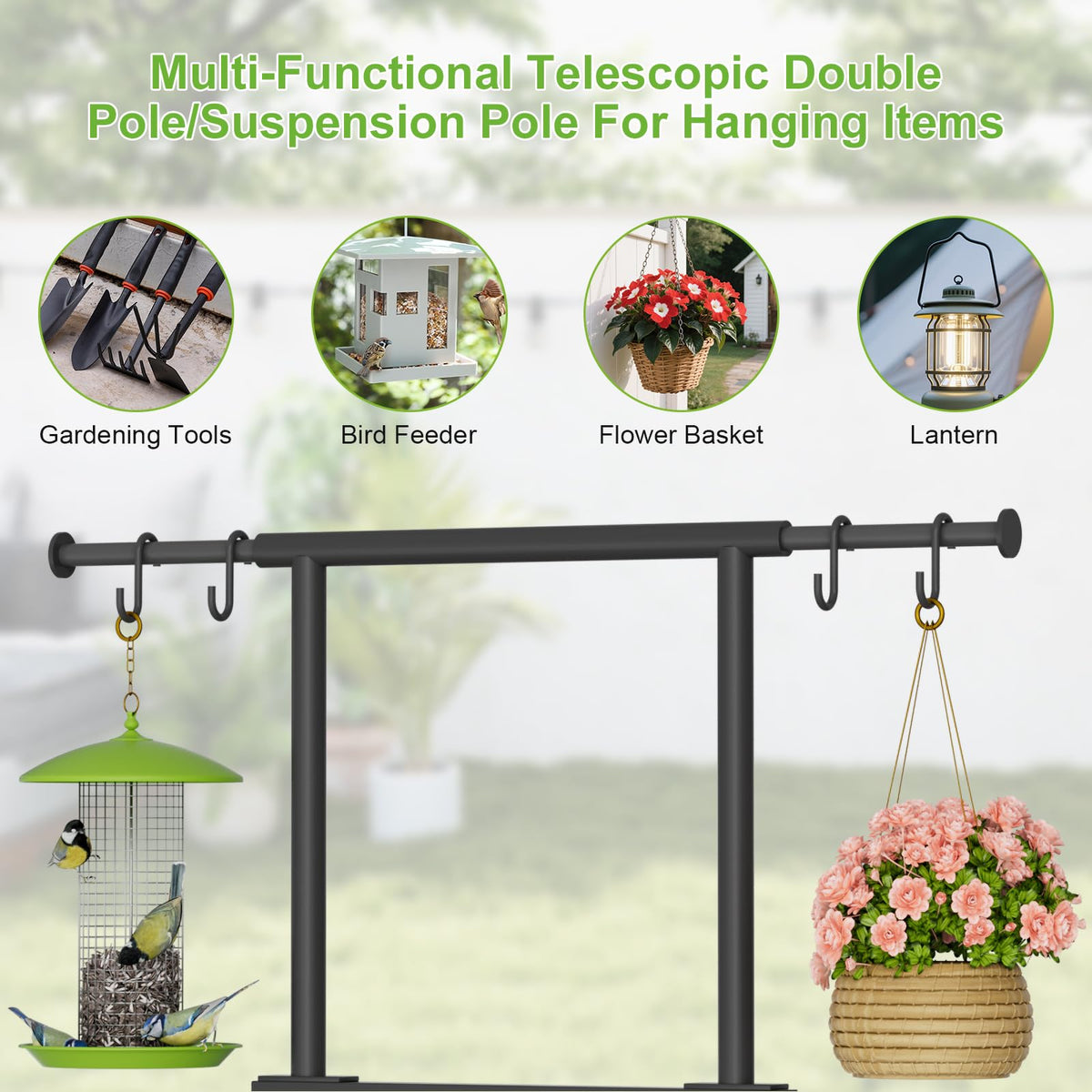 NEYCIL outdoor hose organizer suits patios, gardens, lawns, and more