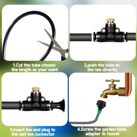 NFAMRZCAR brass plugs secure lines for leak-free operation.