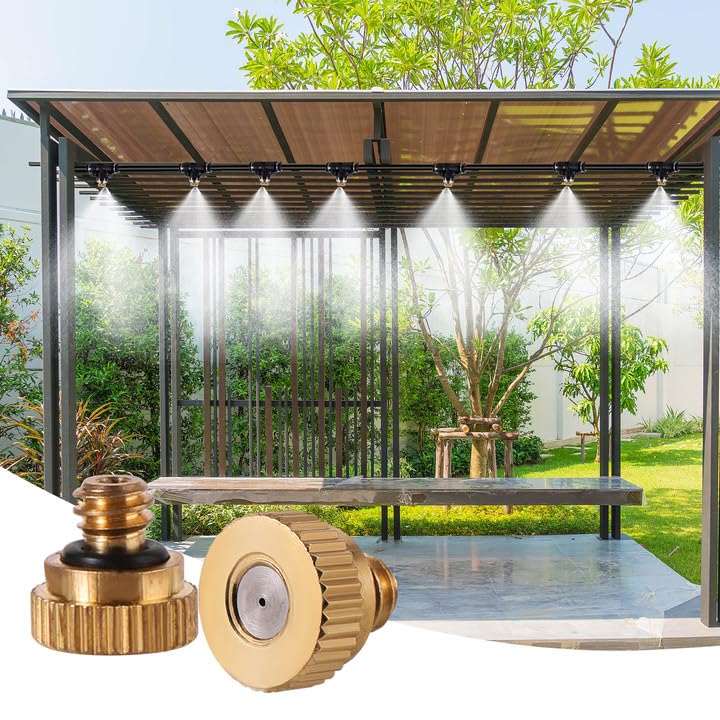 NFAMRZCAR outdoor cooling setup near patio or shade sail