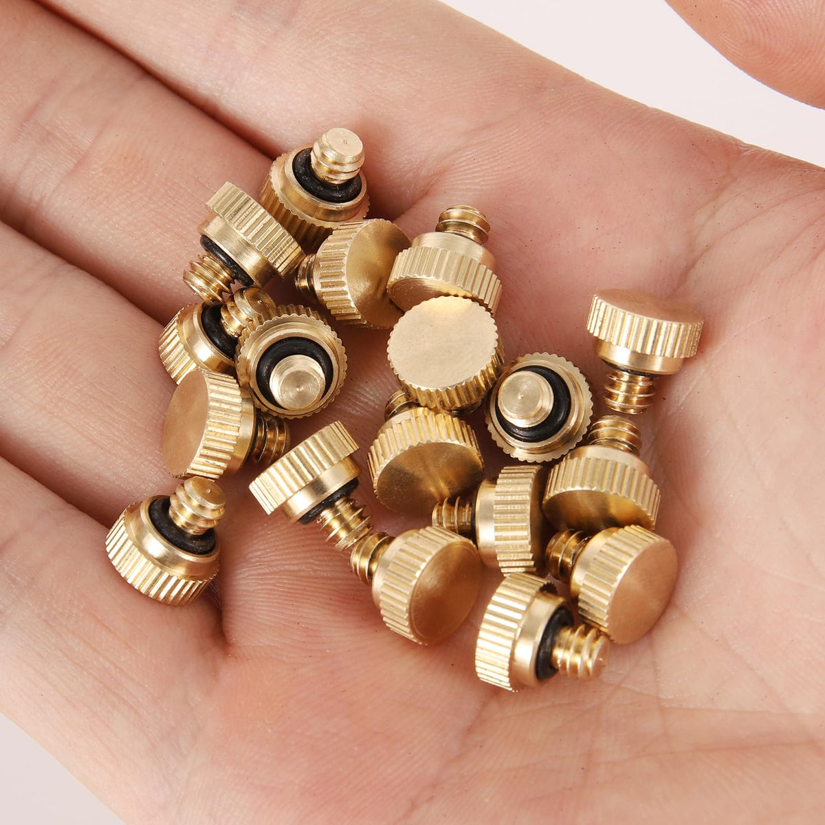 NFAMRZCAR outdoor cooling nozzle plug compatible with 1/4 tubing for versatile setups.
