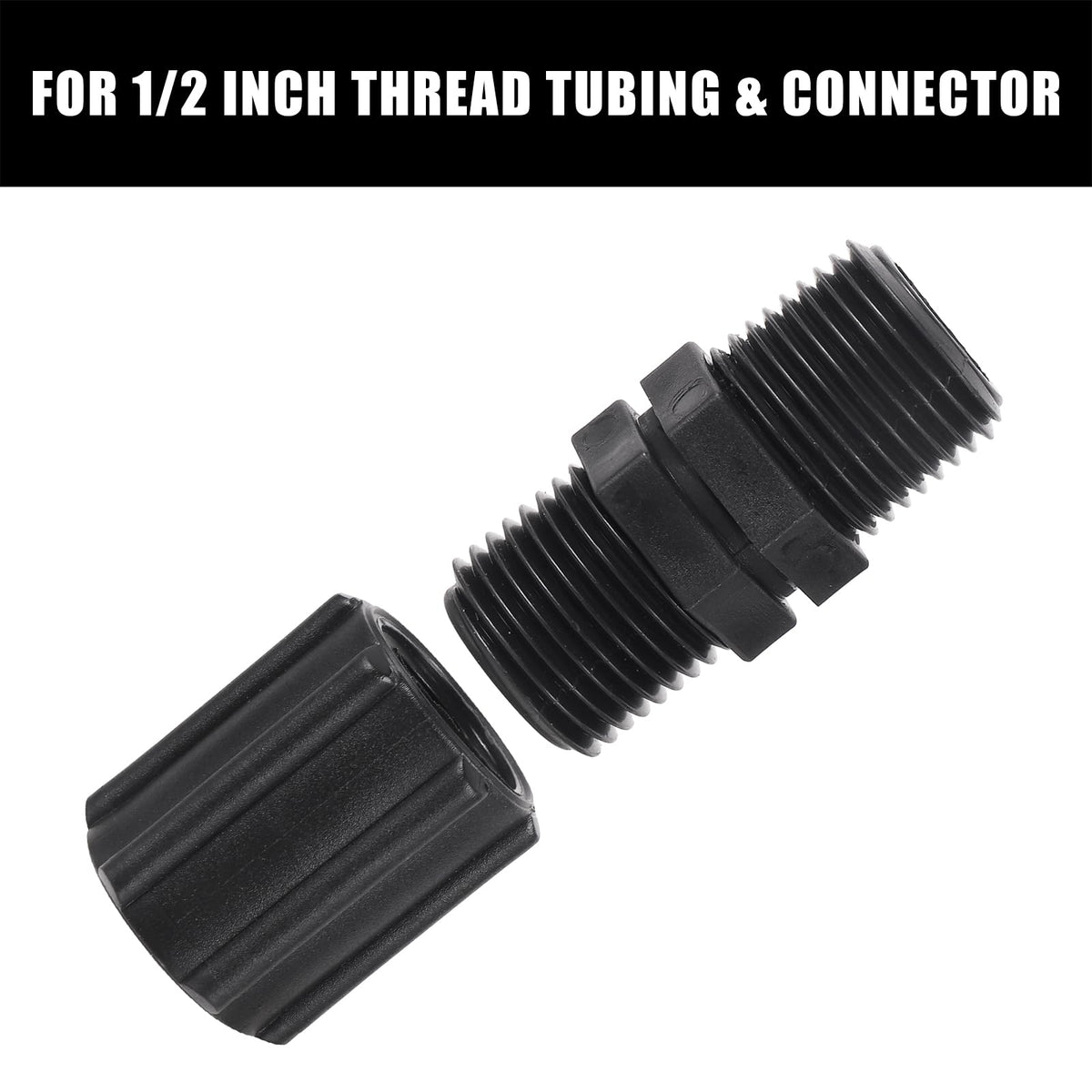 NFAMRZCAR 1/2 inch MPT adapter fits standard irrigation pipes