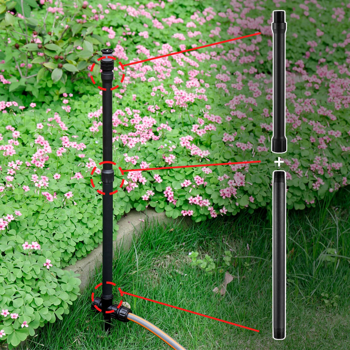 NFAMRZCAR extensions withstand sun and rain for durable irrigation