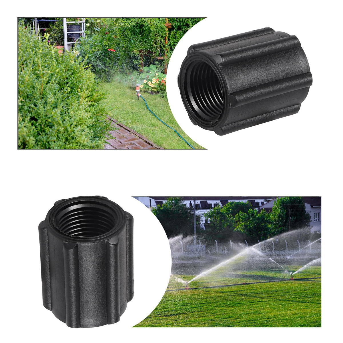 NFAMRZCAR irrigation component helps extend reach to cover higher plants.