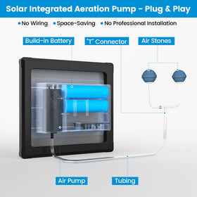 NFESOLAR 3W all-in-one unit demonstrates quiet outdoor operation.