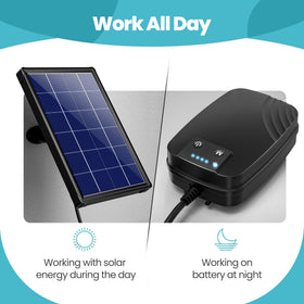 NFESOLAR 4W aerator with three modes for different pond needs