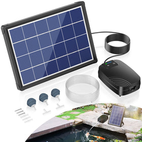 NFESOLAR 4W pond aerator with solar panel for continuous aeration in small ponds