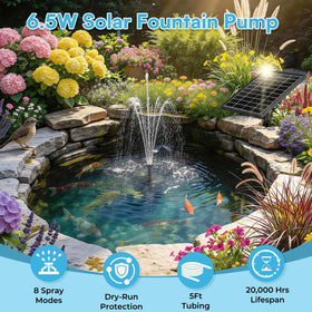 NFESOLAR quiet operation creates gentle movement that attracts wildlife.