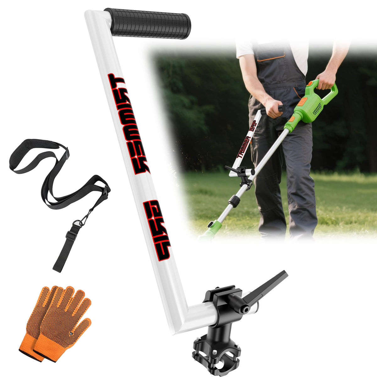 NFie Upgraded Weed Eater Handle ergonomic grip for comfortable trimming
