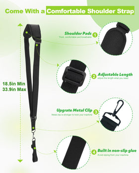NFie Upgraded Weed Eater Handle in use along a lawn edge