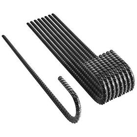 NHZ 16-inch ground rebar stake set for secure tent anchoring.
