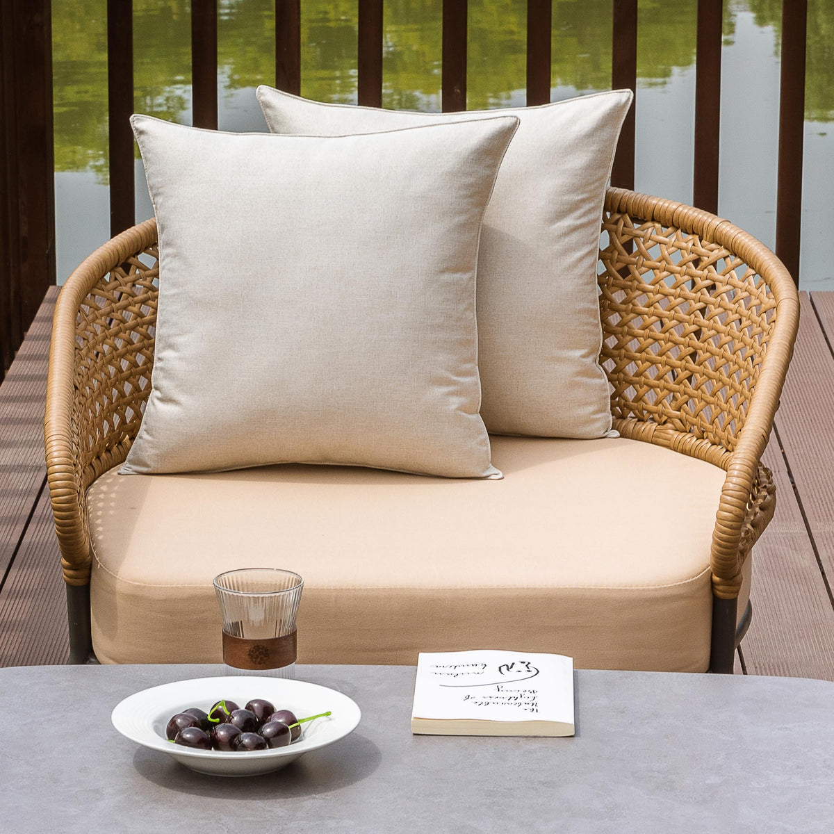 Covers only: NiNi ALL pillow cover without inserts for flexible refresh.