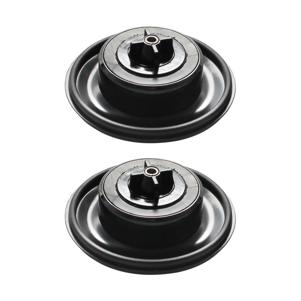 Niahm valve diaphragm front view for Irritrol compatibility, two-pack replacement ensures reliable irrigation