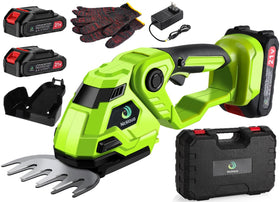 Nicklaua cordless hedge trimmer with 5.3-inch blade for precise cuts.