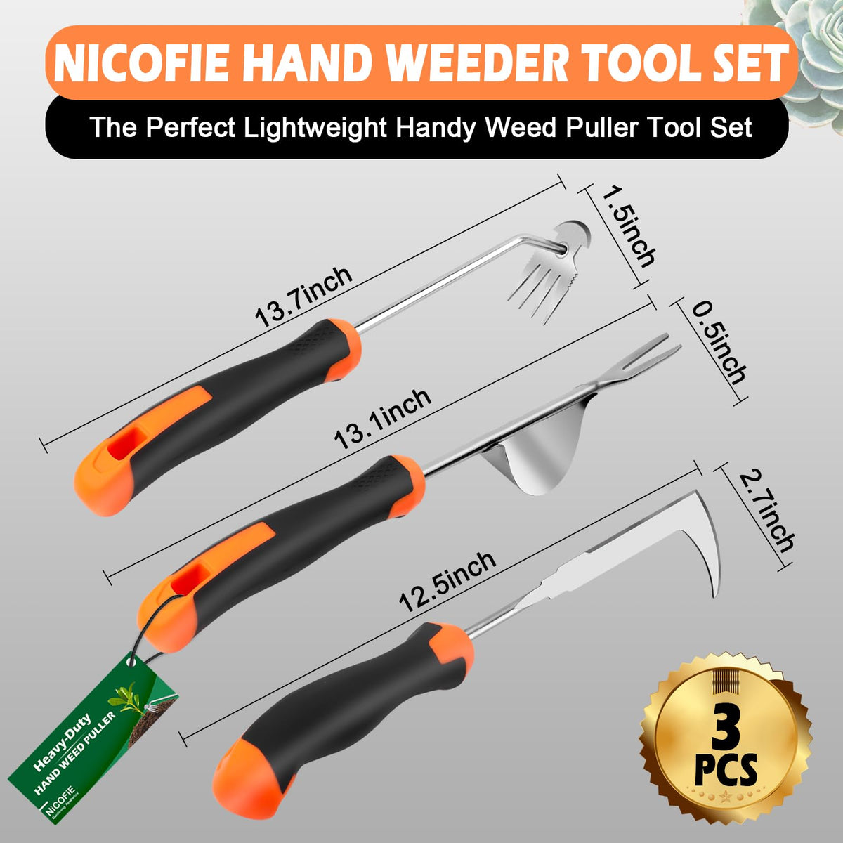 Nicofie 2026 compact storage hole for easy hanging