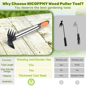 NICOFPHY two-pack set is great for family use across different garden areas.