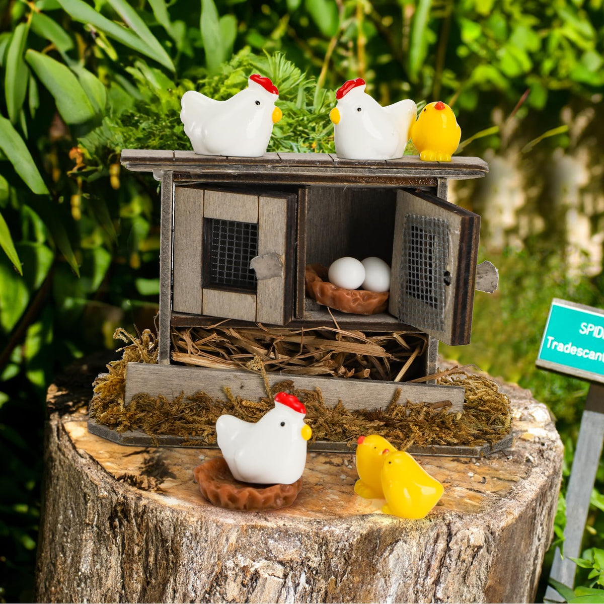Nicunom chicken nests complete a rustic farm vibe in any setting