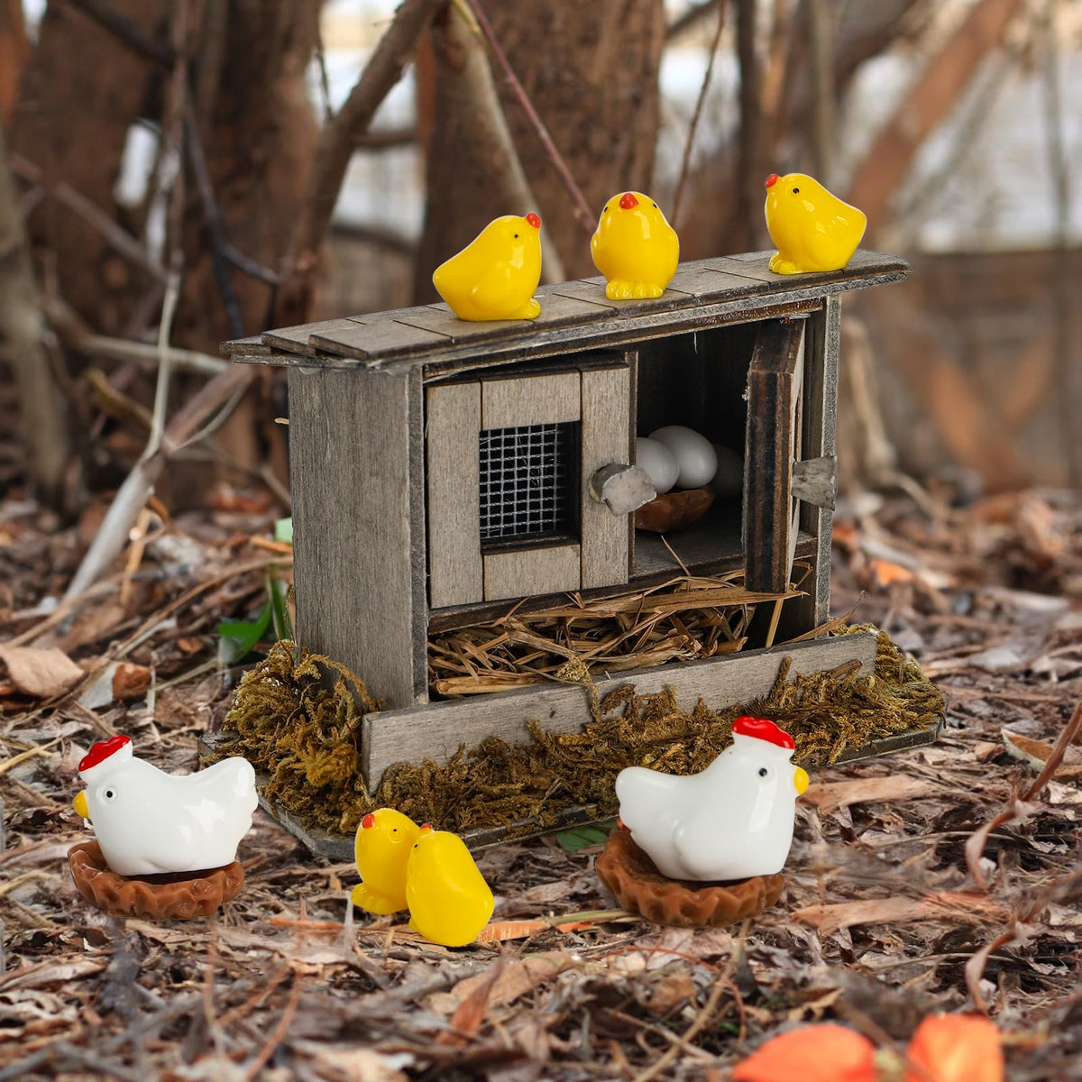 Nicunom fairy garden decor elevates small landscapes with nostalgic charm