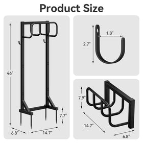 Niffgaff stand base structure emphasizing crossbar design