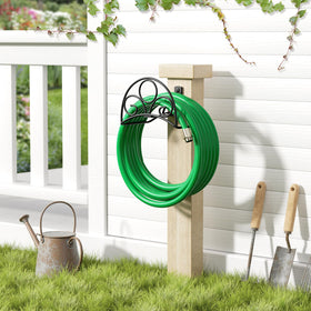 Heavy-duty 6mm alloy steel frame supports hoses and cords with confidence
